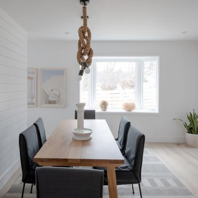 Shiplap wall detail